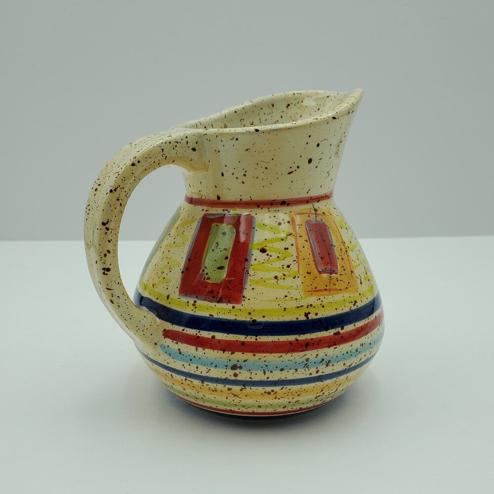 Pfaltzgraff Sedona Creamer & Sugar Bowl with Lid Speckled Creamer Set - Picture 9 of 15